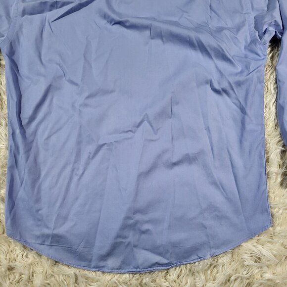 Burberry London Button Down Long Sleeve Blue Shirt - Size M - Picture 13 of 16